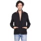 LUCfashion Solid Single Breasted Casual Men's Blazer  (Black)