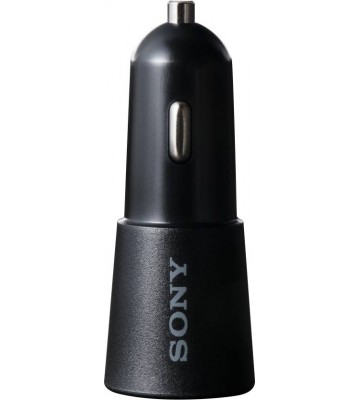 Sony 4.8 amp Turbo Car Charger  (Black)