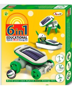 Speoma Annie 6 In 1 Educational Hybrid Solar Energy Kit Series - 1  (1 Pieces)