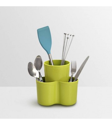 JVS Plastic Kitchen Rack  (Green)