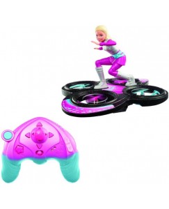 Barbie Star Light Adventure RC Flying Hover Board  (Multicolor)