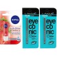 Nivea Strawberry Lip Balm & Lakme Eyeconic Kajal  (Set of 2)