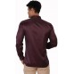 Sliver Tag Men's Solid Casual Red Shirt