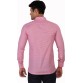 Sliver Tag Men's Checkered Casual Pink Shirt