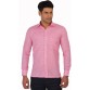 Sliver Tag Men's Checkered Casual Pink Shirt