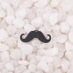 Shining Jewel Stylish Mens Blazers Tuxedo Moustache Lapel-pin Brooch Badge Brooch  (Black)