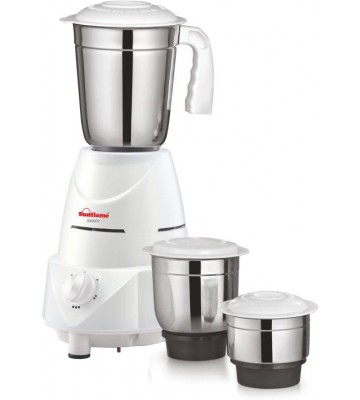 Sun Flame Smart 500 W Mixer Grinder  (White, 3 Jars)