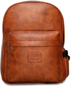 The Clownfish Exclusive Artificial Leather 21.507 L Backpack  (Brown)