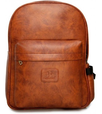 The Clownfish Exclusive Artificial Leather 21.507 L Backpack  (Brown)