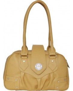 FD Shoulder Bag  (Beige)