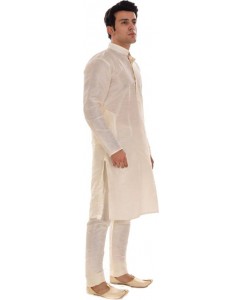 Ellegent Men's Kurta and Churidar Set