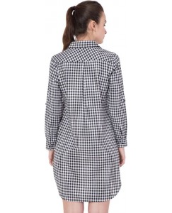 Hive91 Women Checkered Casual Black Shirt