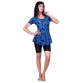 ROVARS Swim-dress Geometric Print Women's Swimsuit