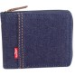 Levi's Men Blue Genuine Leather, Denim Wallet  (4 Card Slots)